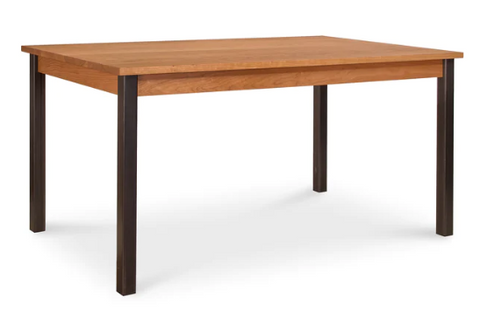 Solid Hardwood Amish Made Dining Table