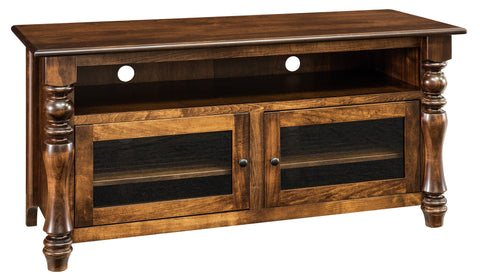 Furniture Store Indianapolis Living Room TV Console Solid Wood Custom USA Made