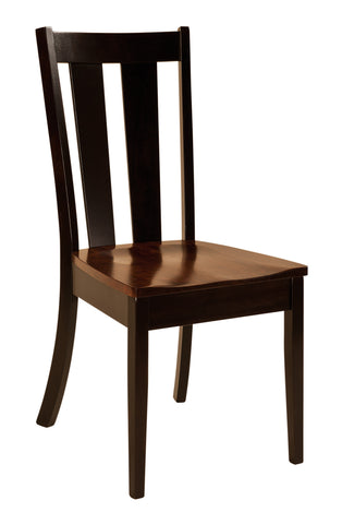 Solid Hardwood Dining Room Newberry Chair - HomePlex Furniture Featuring USA Made Quality Furniture