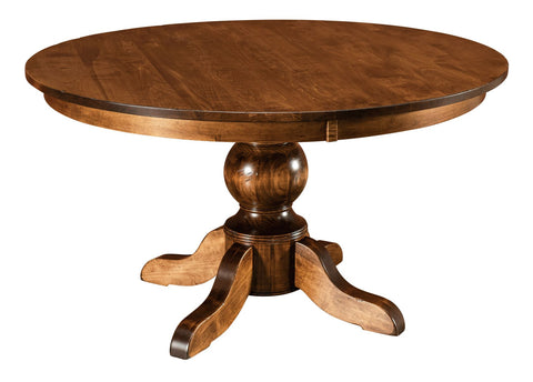 Solid Hardwood Dining Room Table Furniture Store Indianapolis Indiana Carson Table