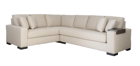 8 way hand tied sectional 