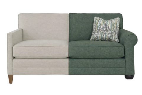 8 way hand tied custom sofa furniture store Indianapolis Indiana