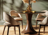 Amish Made USA Solid Hardwood pedestal table