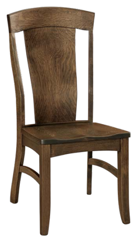 Bailey Amish Solid Wood Dining Chair Furniture Store Indianapolis Indiana