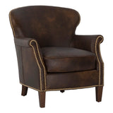 Comfortable Leather USA Made Custom Accent Chair Furniture Stores Indianapolis