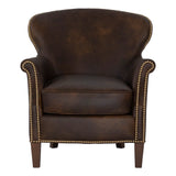 Comfortable Leather USA Made Custom Accent Chair Furniture Stores Indianapolis