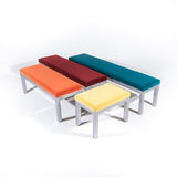 Custom Metal USA made Parsons Ottoman Bench Furniture Store Indianapolis Indiana