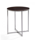 Custom metal USA made John Round End Table furniture store Indianapolis Indiana