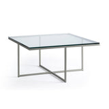 Custom metal USA made John Square Cocktail Table furniture store Indianapolis Indiana