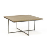 Custom metal USA made John Square Cocktail Table furniture store Indianapolis Indiana