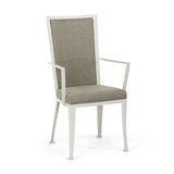 Custom metal USA made Luca Upholstered Dining Chair and Dining furniture store Indianapolis Indiana