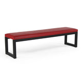 Custom metal USA made Manhattan Ottoman Bench Furniture Store Indianapolis Indiana