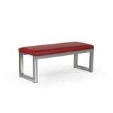 Custom metal USA made Manhattan Ottoman Bench Furniture Store Indianapolis Indiana