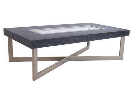 Custom metal USA made Xander Cocktail Table furniture store Indianapolis Indiana