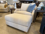 Floor Sample Chair and Ottoman