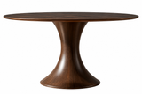 Amish Made USA Solid Hardwood pedestal table