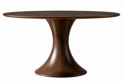 Amish Made USA Solid Hardwood pedestal table
