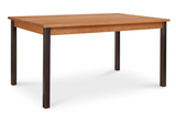 Solid Hardwood Amish Made Dining Table 