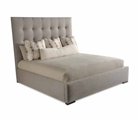 Upholstered Bed Queen King Custom USA  Made Furniture Furniture Store Indianapolis and Carmel 