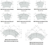 2666 Kylie Curved Sectional High Quality USA Comfortable  Furniture Stores Indianapolis HomePlex Furniture