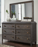 Amador Hill Solid Hardwood 6 Drawer Dresser Bedroom Furniture Store Indianapolis Carmel