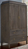 Amador Hill Solid Hardwood Armoire  Bedroom Furniture Store Indianapolis Carmel