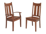 Solid Hardwood Dining Room Aspen Chair - HomePlex Furniture Featuring USA Made Quality Furniture