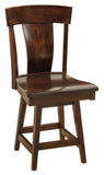 Solid Hardwood Dining Room Baldwin Chair - HomePlex Furniture Featuring USA Made Quality Furniture