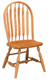 Solid Hardwood Dining Room Bent Paddle Chair - HomePlex Furniture Featuring USA Made Quality Furniture