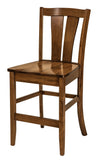 Solid Hardwood Dining Room Brawley Chair - HomePlex Furniture Featuring USA Made Quality Furniture