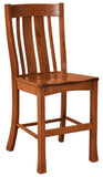 Solid Hardwood Dining Room Breckenridge Chair - HomePlex Furniture Featuring USA Made Quality Furniture