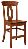 Solid Hardwood Dining Room Brookfield Chair - HomePlex Furniture Featuring USA Made Quality Furniture