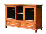Brooklyn Collection Solid Hardwood TV Console Large at HomePlex Furniture USA made Quality Furniture