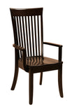Solid Hardwood Dining Room Carlisle Chair - HomePlex Furniture Featuring USA Made Quality Furniture