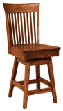 Solid Hardwood Dining Room Carlisle Chair - HomePlex Furniture Featuring USA Made Quality Furniture