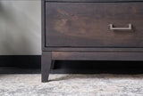 Champagne Solid Hardwood Dresser Detail Bedroom Furniture  Store Indianapolis Carmel