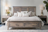 Champagne Solid Hardwood Bed Set Bedroom Furniture Store Indianapolis Carmel