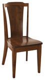 Charleston Chair Quality Solid Hardwood Dining Chair HomePlex Furniture Indianapolis Indiana USA Made 