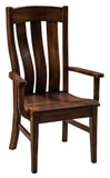 Solid Hardwood Dining Room Chesterton Chair - HomePlex Furniture Featuring USA Made Quality Furniture
