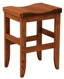 Solid Hardwood Dining Room Clifton Stool - HomePlex Furniture Featuring USA Made Quality Furniture