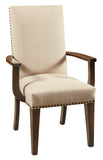 Solid Hardwood Dining Room Corbin Chair - HomePlex Furniture Featuring USA Made Quality Furniture