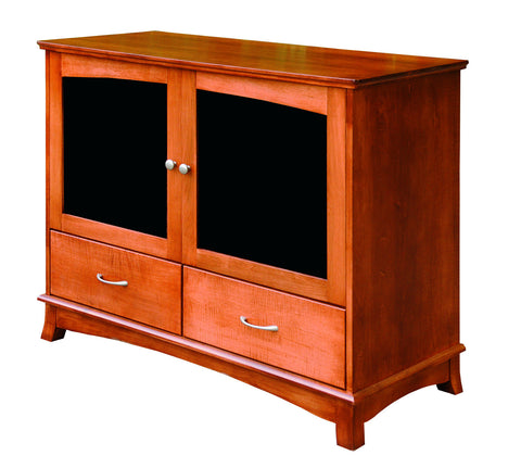 Crescent Collection Bed Solid Hardwood TV Stand at HomePlex Furniture USA made Quality Furniture