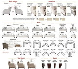 "Brighton" Design Your Own Sectional --- On Display ---