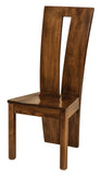 Solid Hardwood Dining Room Delphi Chair - HomePlex Furniture Featuring USA Made Quality Furniture