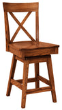 Solid Hardwood Dining Room Frontier Chair - HomePlex Furniture Featuring USA Made Quality Furniture