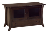 Furniture Store Indianapolis Living Room TV Console Solid Wood Custom USA Made 