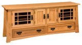 Solid Hardwood Modesto TV Console