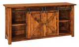 Furniture Store Indianapolis Living Room TV Console Solid Wood Custom USA Made 