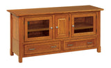 Furniture Store Indianapolis Living Room TV Console Solid Wood Custom USA Made 