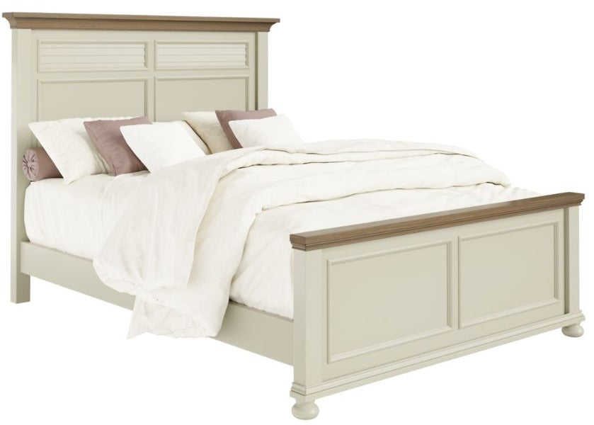 Hickory Grove Amish Solid Hardwood Bed - Thumbnail 3